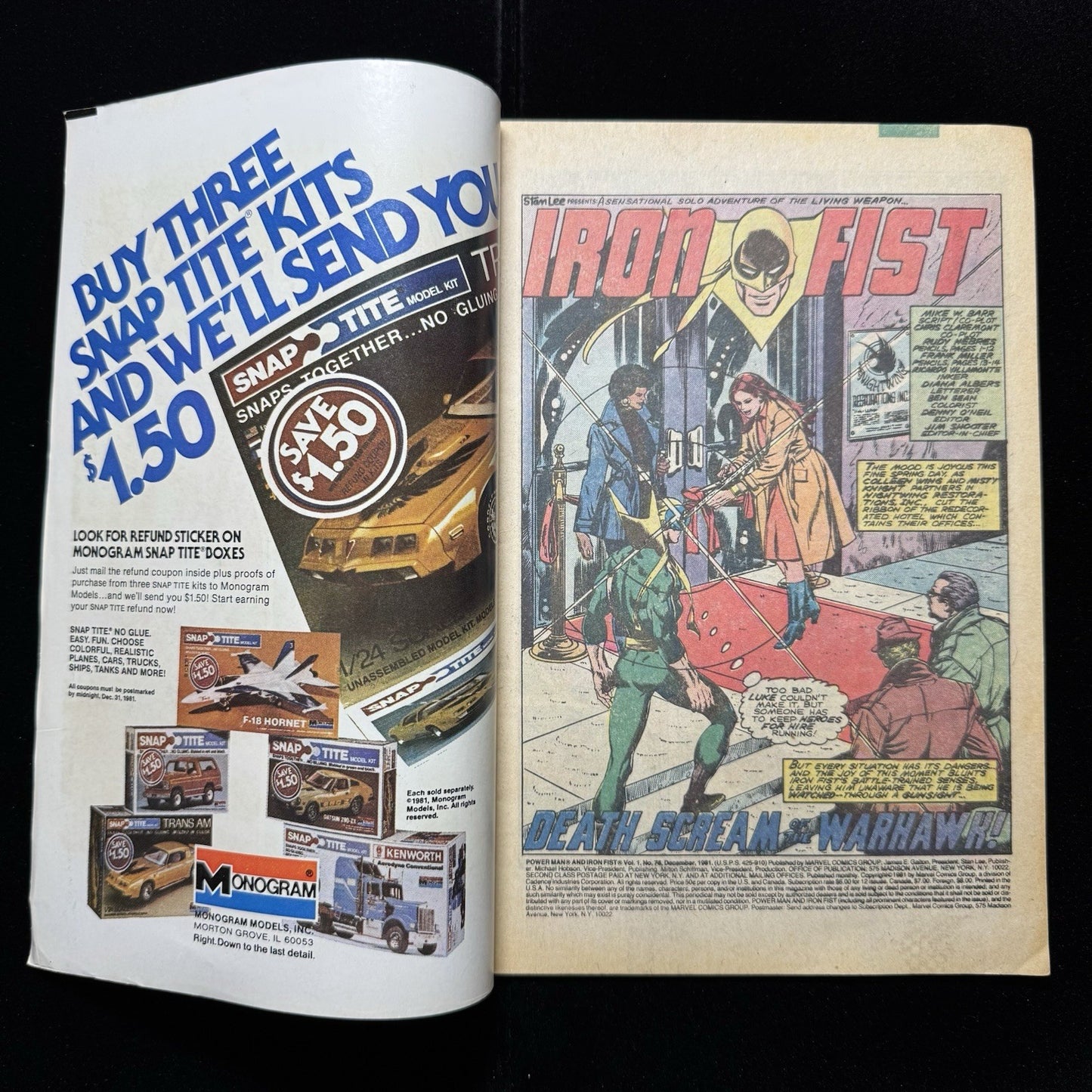 Power Man And Iron Fist 76 - Bronze Age Marvel Comics 1981