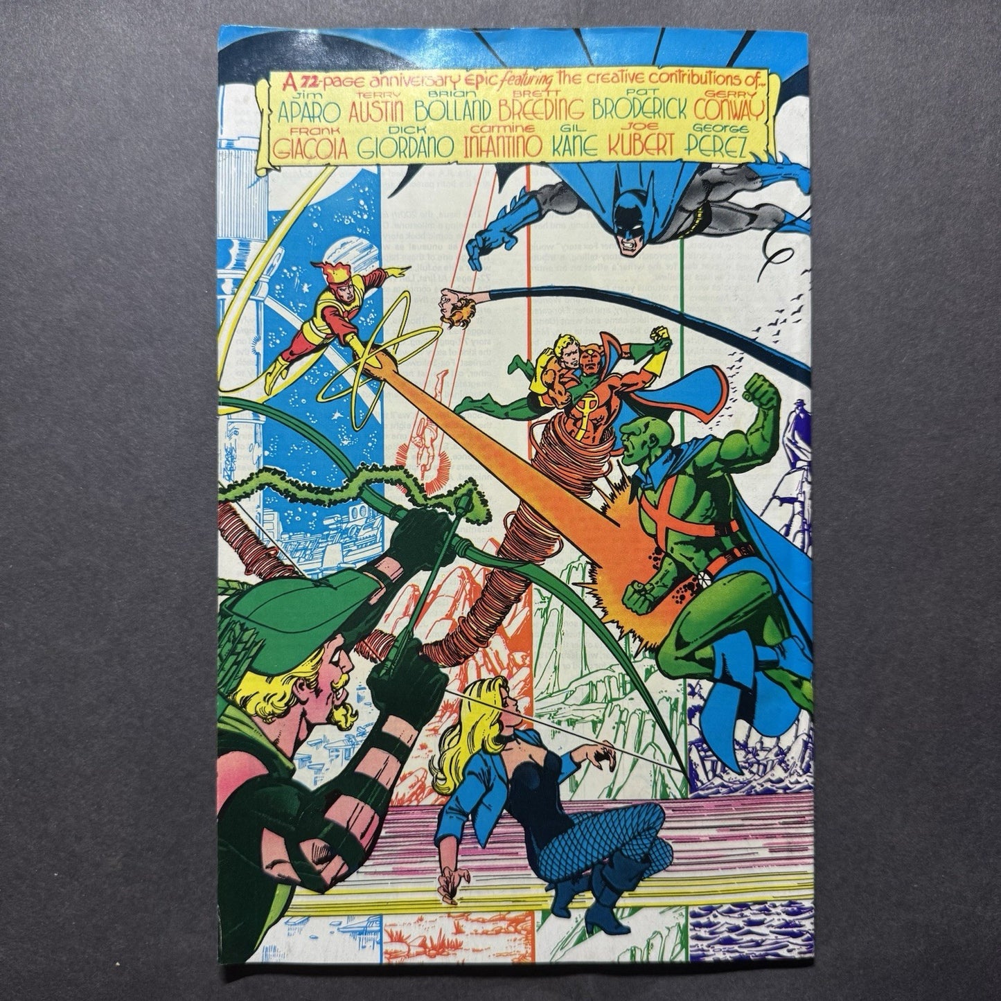 Justice League 200 - Origin Of JLA Retold - Bronze Age Dc Comics 1982