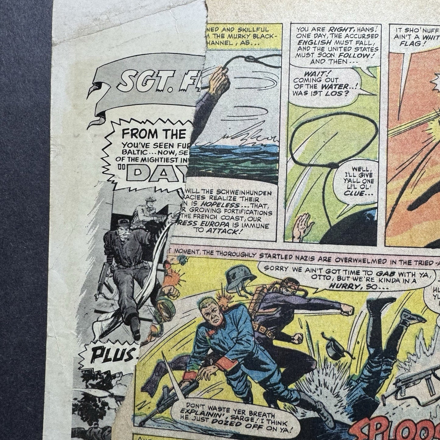 Sgt Fury King Size Annual 2 - Silver Age Marvel Comics 1966
