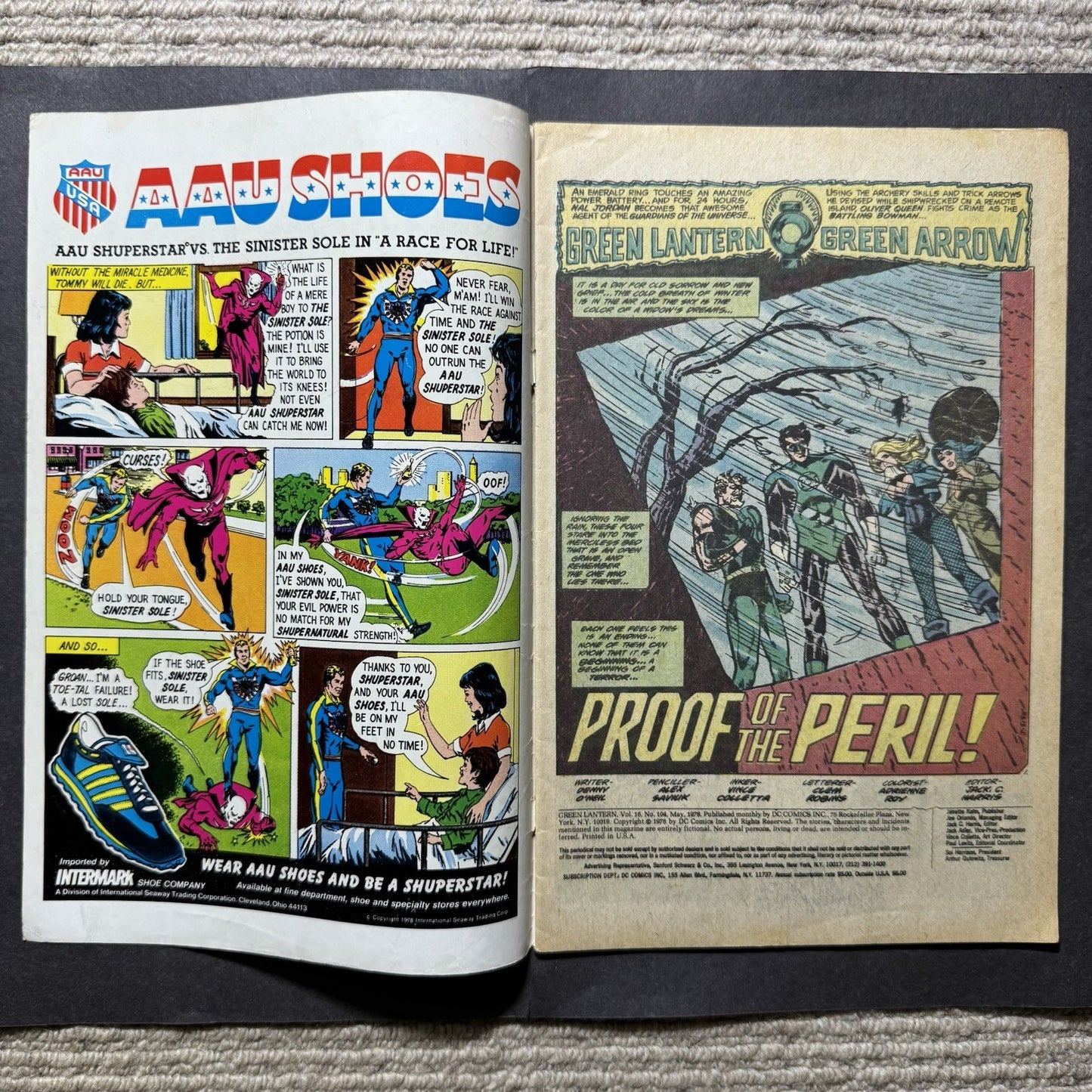 Green Lantern 104 - Bronze Age Marvel Comics 1977