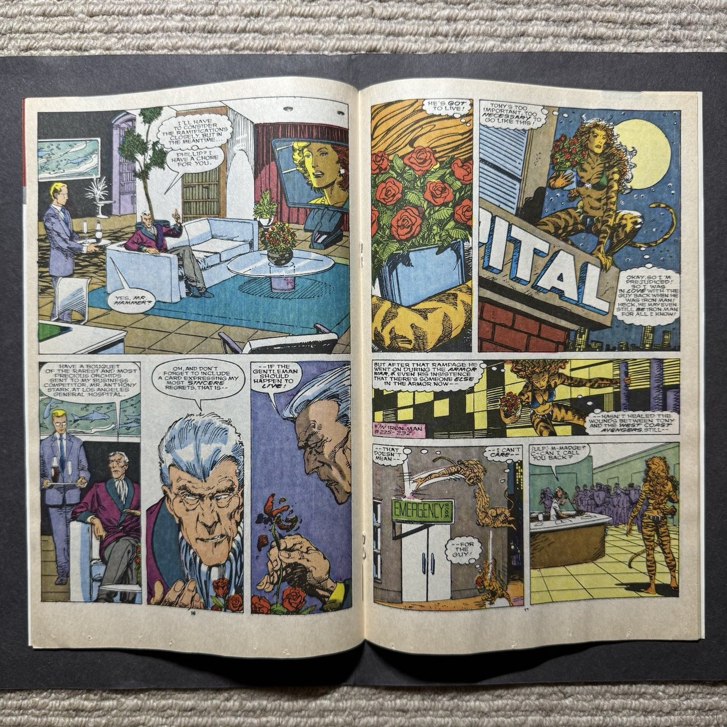 Iron Man 243 - Copper Age Marvel Comics 1989