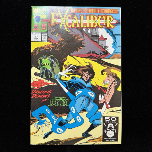 Excalibur 37 - Copper Age Marvel Comics 1991