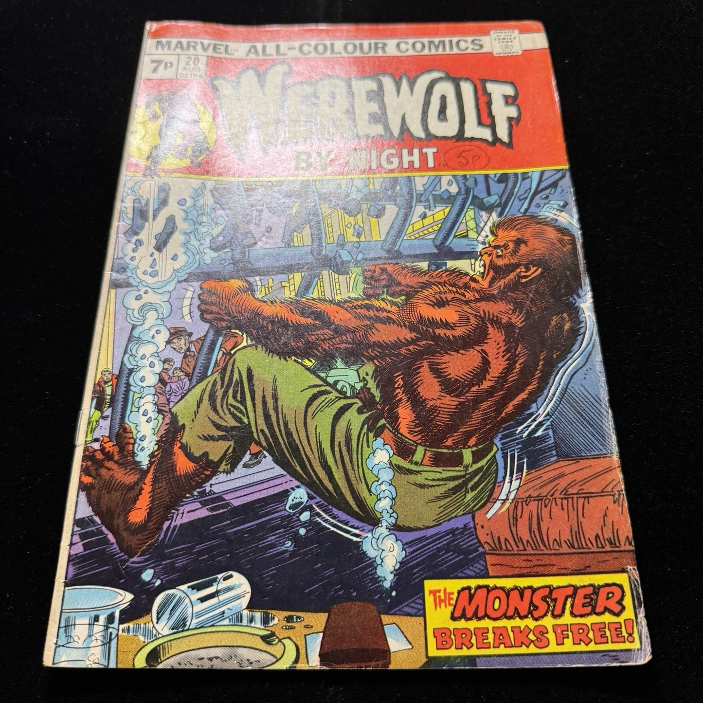 Werewolf By Night 20 - Bronze Age Marvel Comics 1974