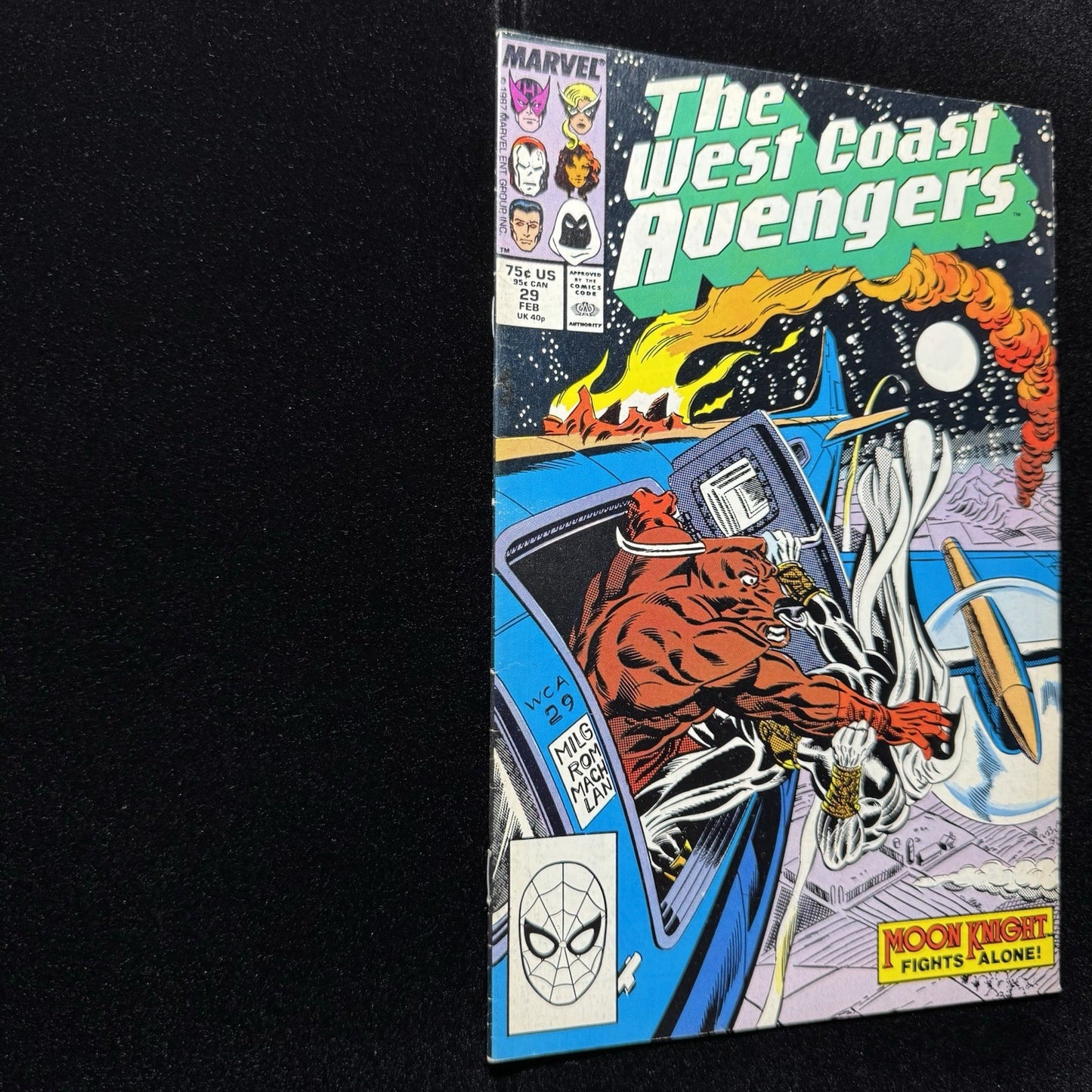 West Coast Avengers 29 - Copper Age Marvel Comics 1988