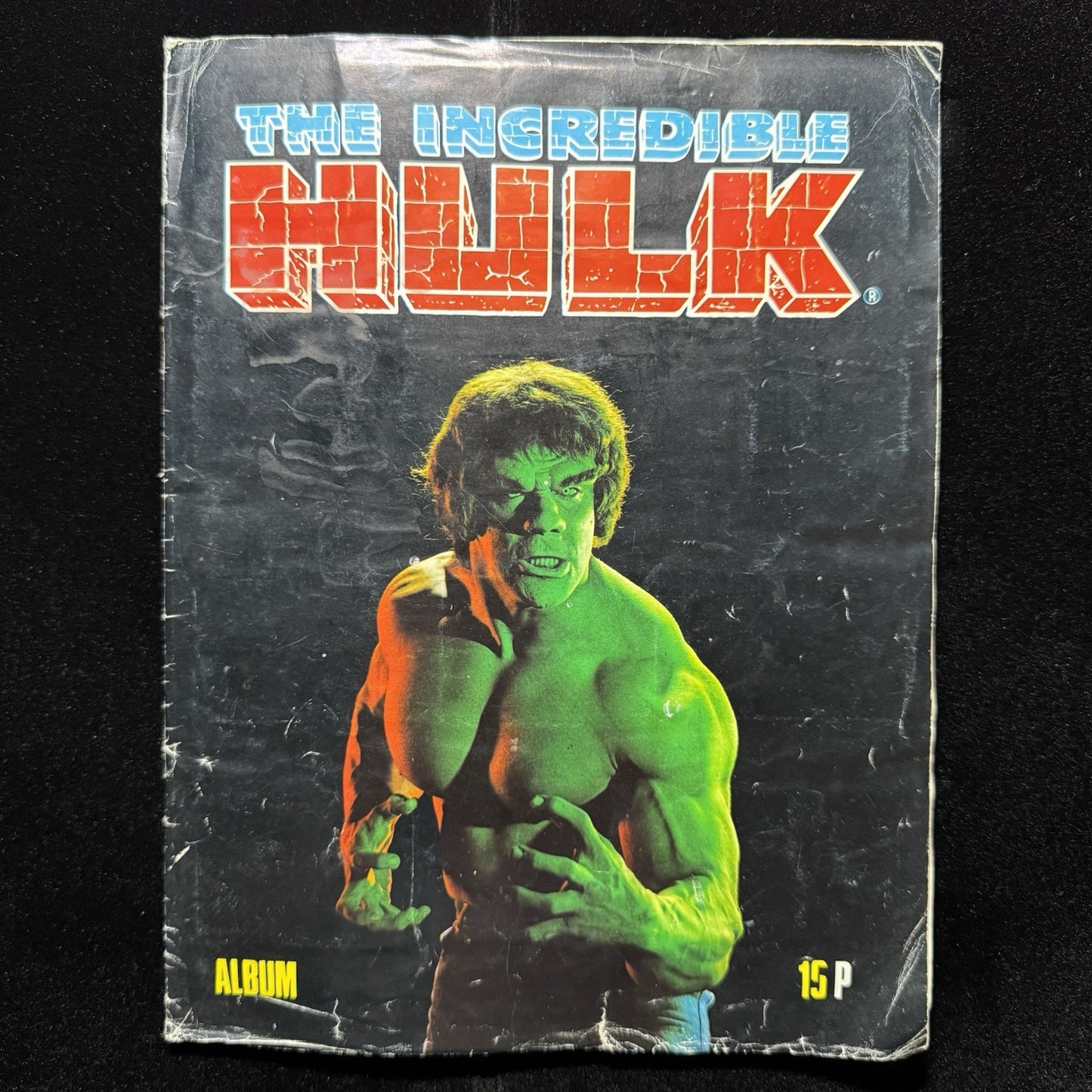 The Incredible Hulk 1979 Sticker Album UK – Marvel – Vintage Collectable