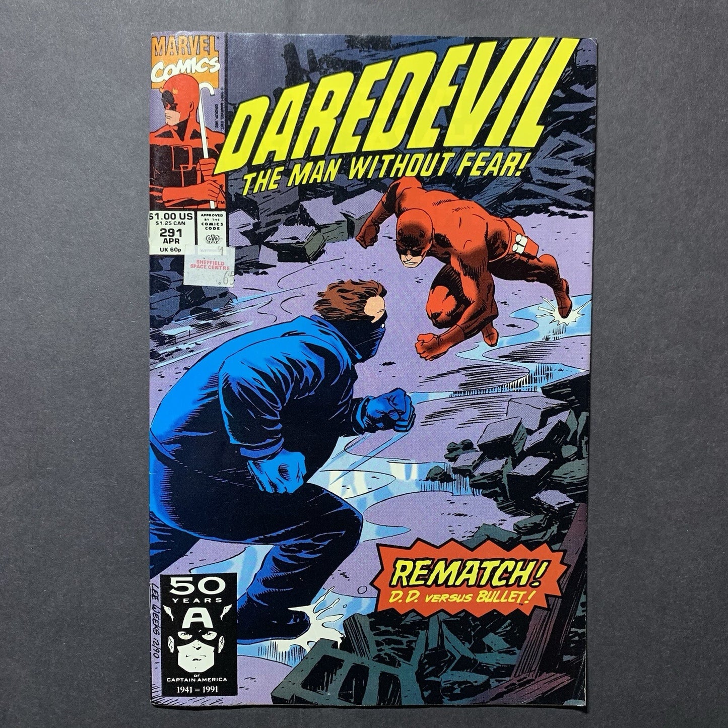 Daredevil 291/ Copper Age Marvel Comics 1991