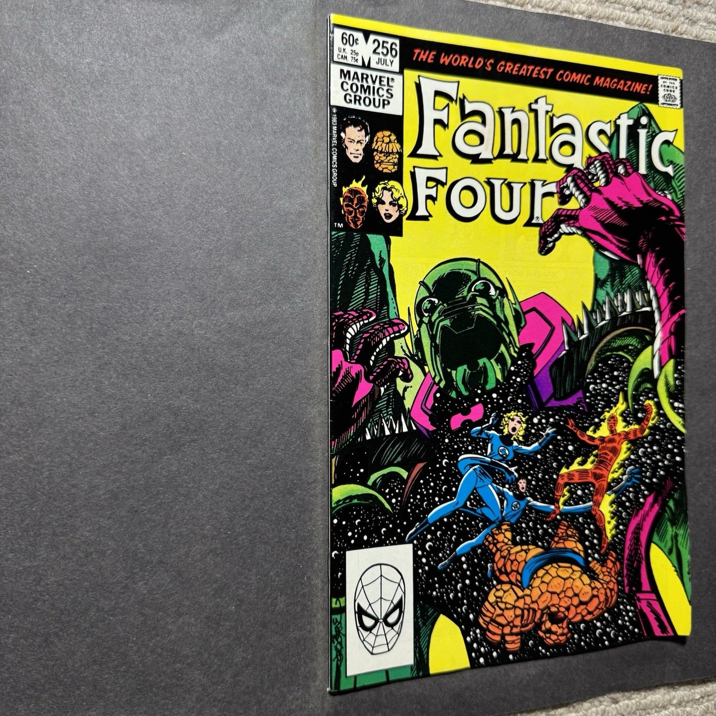 Fantastic Four 256 - Bronze Age Marvel Comics 1983