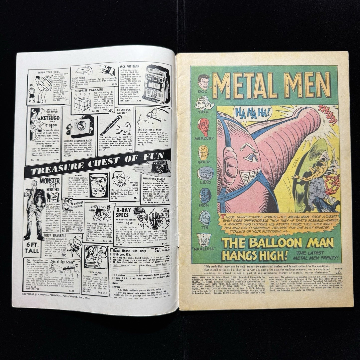 Metal Men 24 - Silver Age Dc Comics 1967