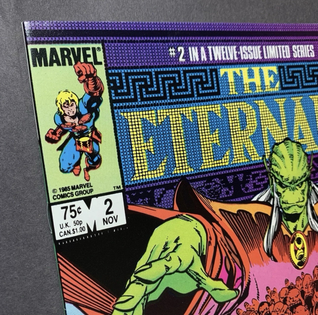 Eternals 2 - 1st App Of Ghaur, Ahqlau, Ranar - Copper Age Marvel Comics 1985
