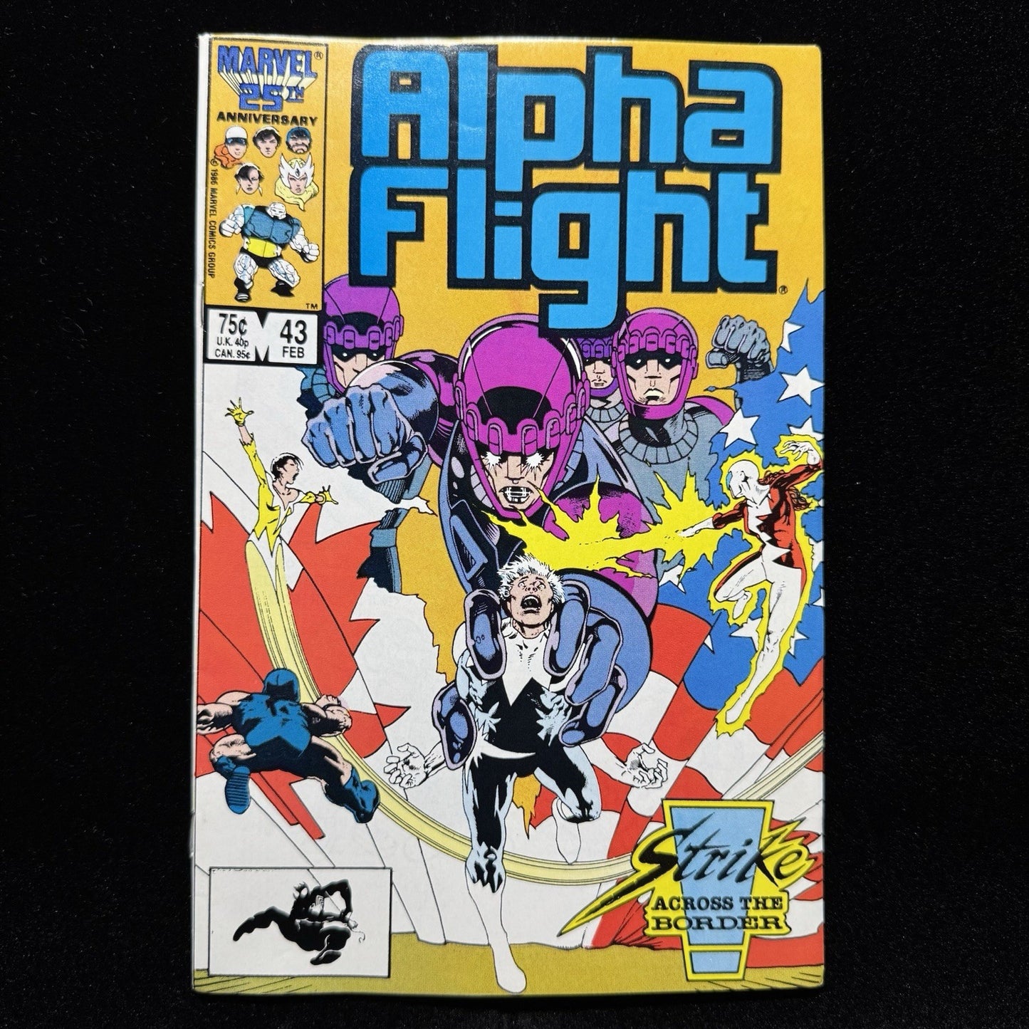 Alpha Flight 43 - Copper Age Marvel Comics 1987
