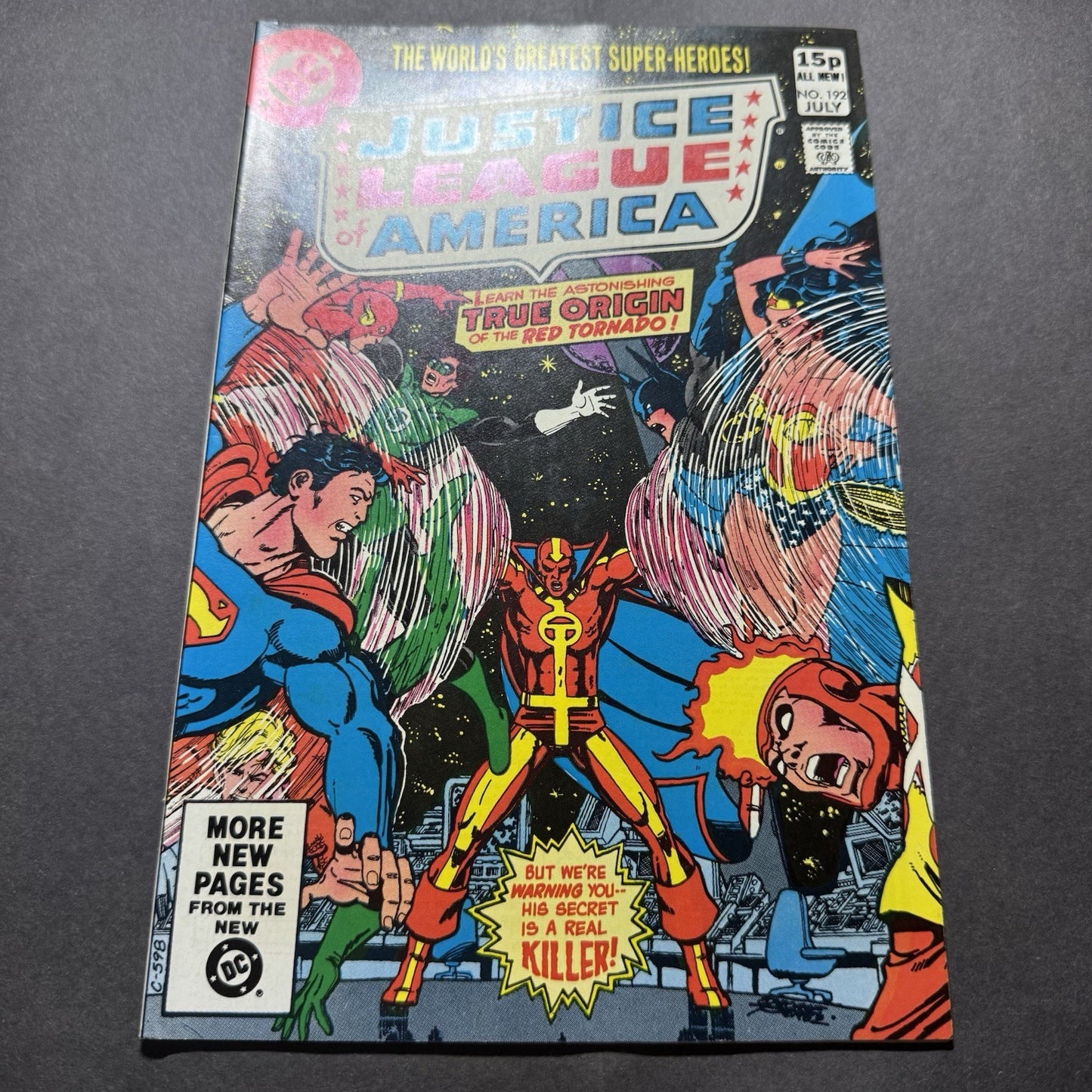 Justice League 192 - Bronze Age Dc Comics 1981