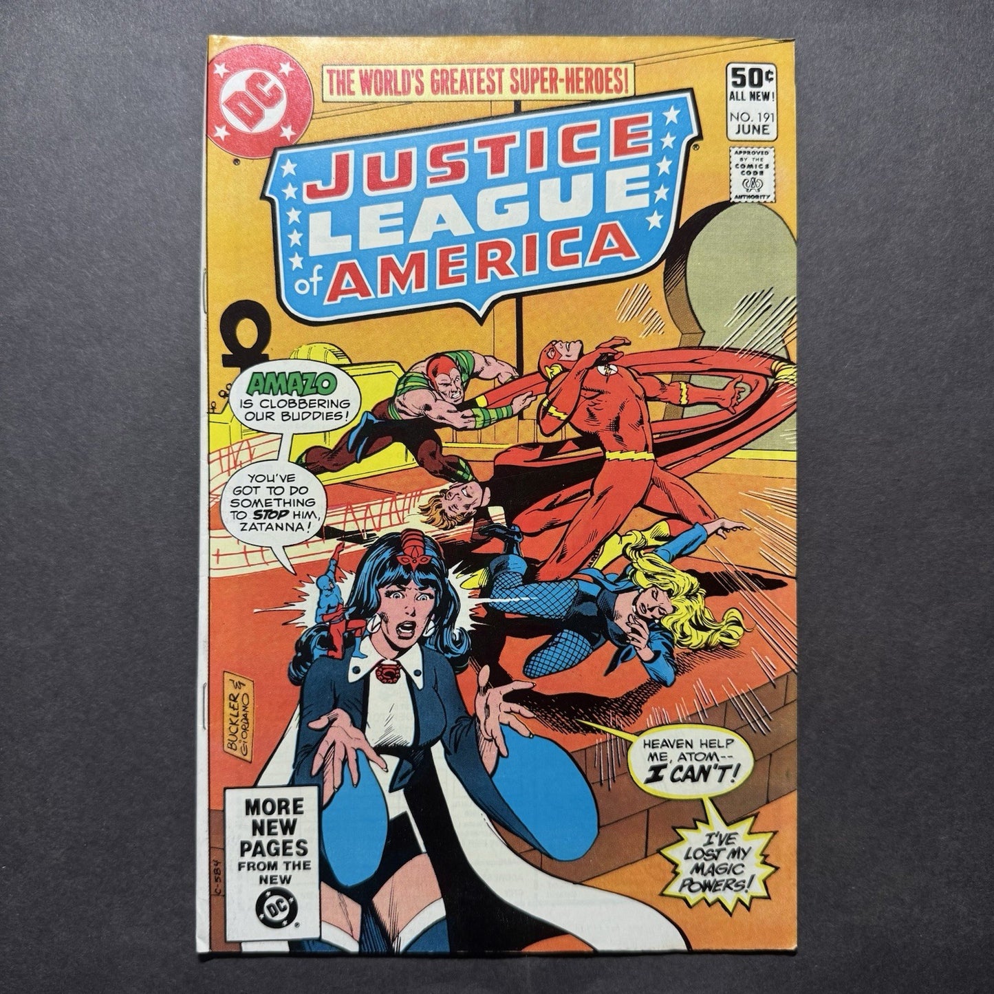 Justice League 191 - Bronze Age Dc Comics 1981