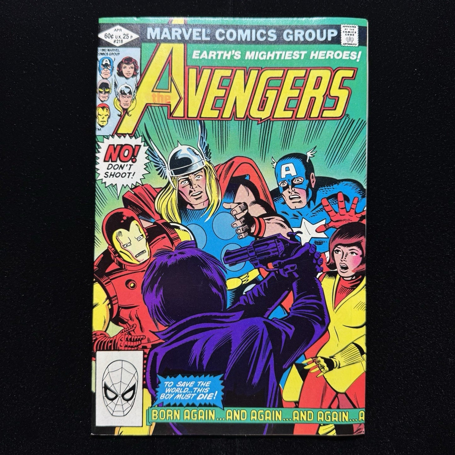 Avengers 218 - Bronze Age Marvel Comics 1982