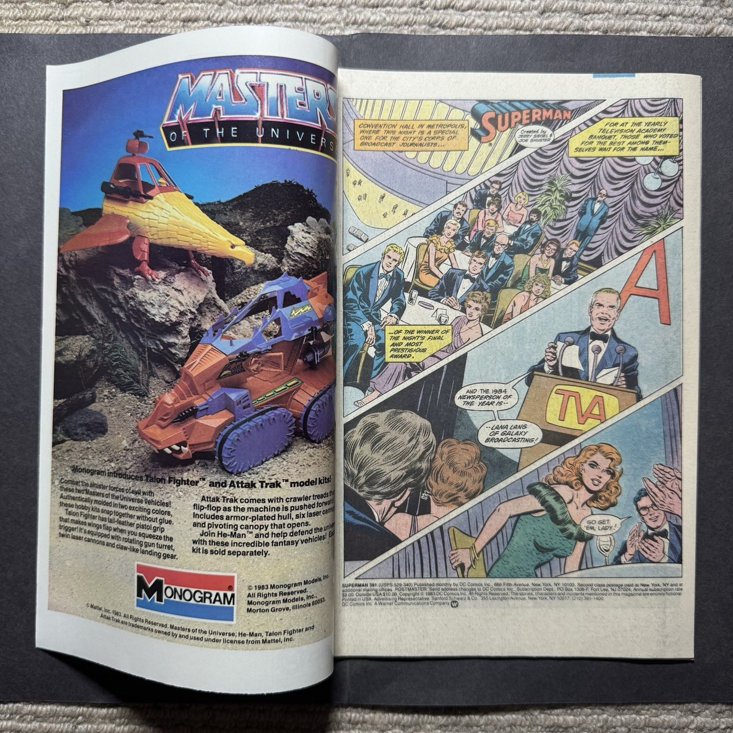 Superman 391/ Copper Age Dc Comics 1984