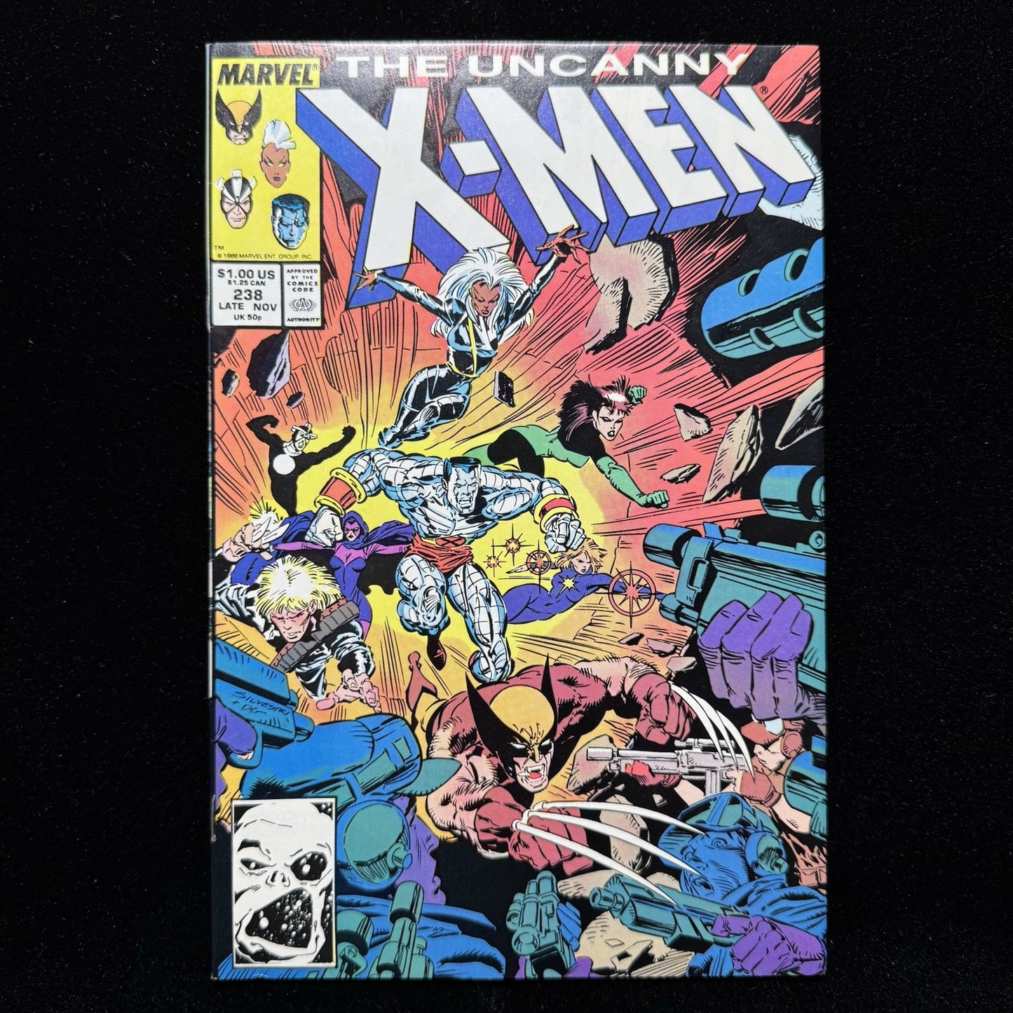Uncanny X-Men 238 - Copper Age Marvel Comics 1988