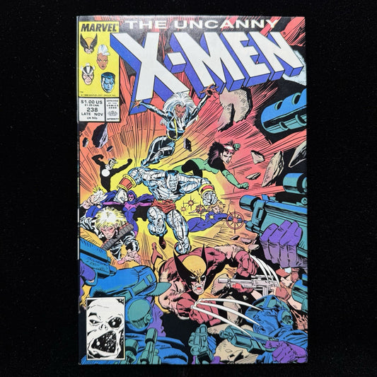 Uncanny X-Men 238 - Copper Age Marvel Comics 1988