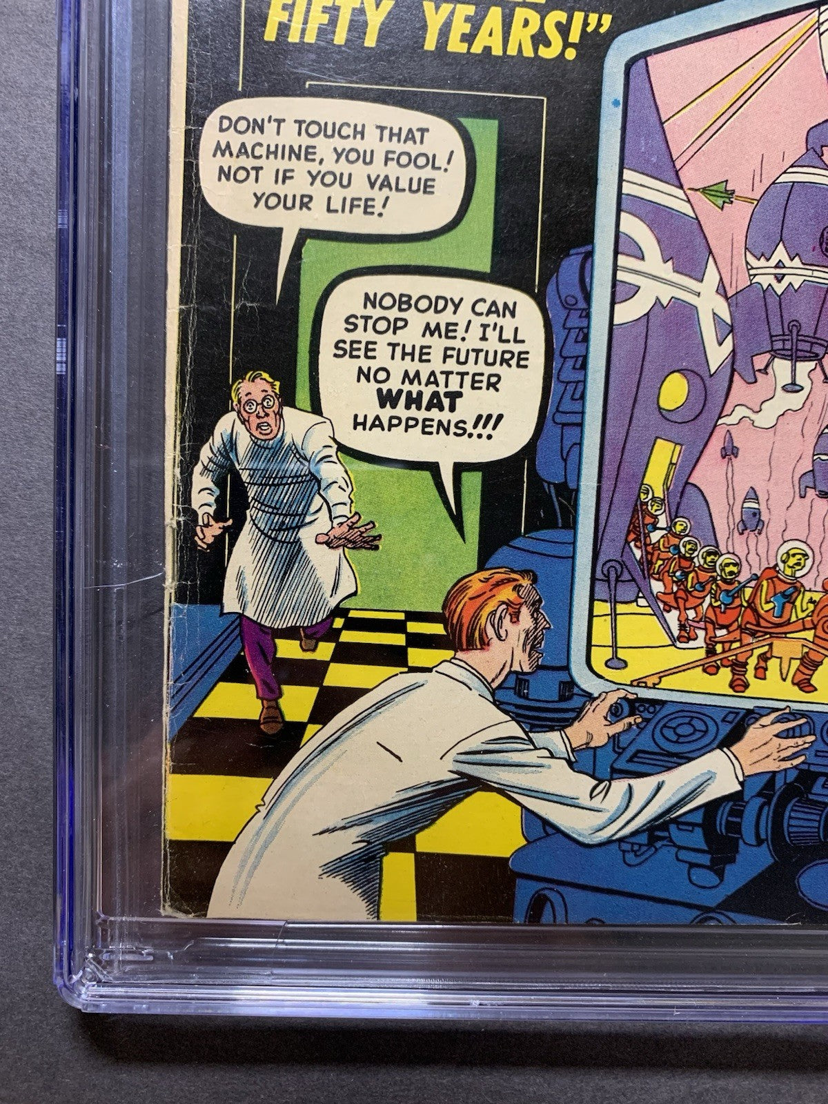 World of fantasy 15/ cgc graded 5.0/ golden age atlas (marvel) comics 1958