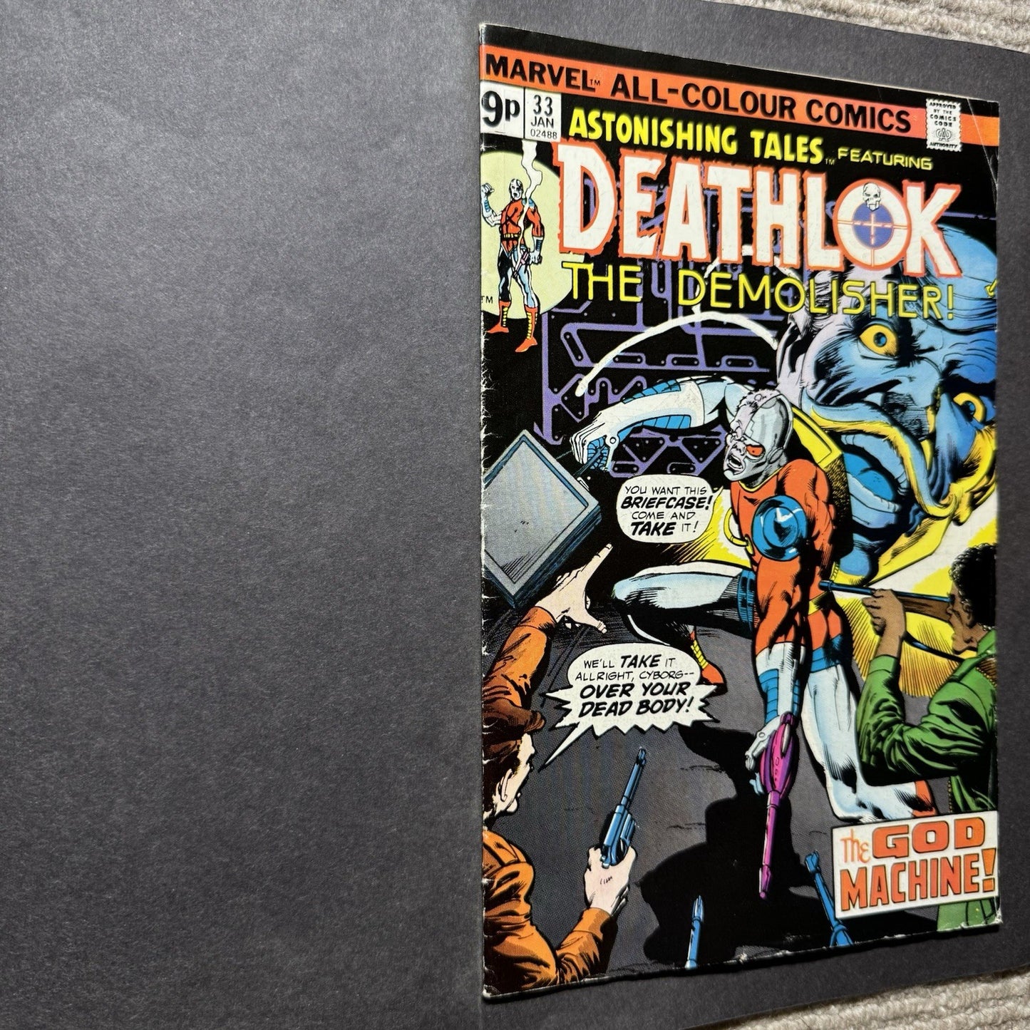 Astonishing Tales 33 - 1st Appearance Hellinger - Bronze Age Marvel Comics 1976