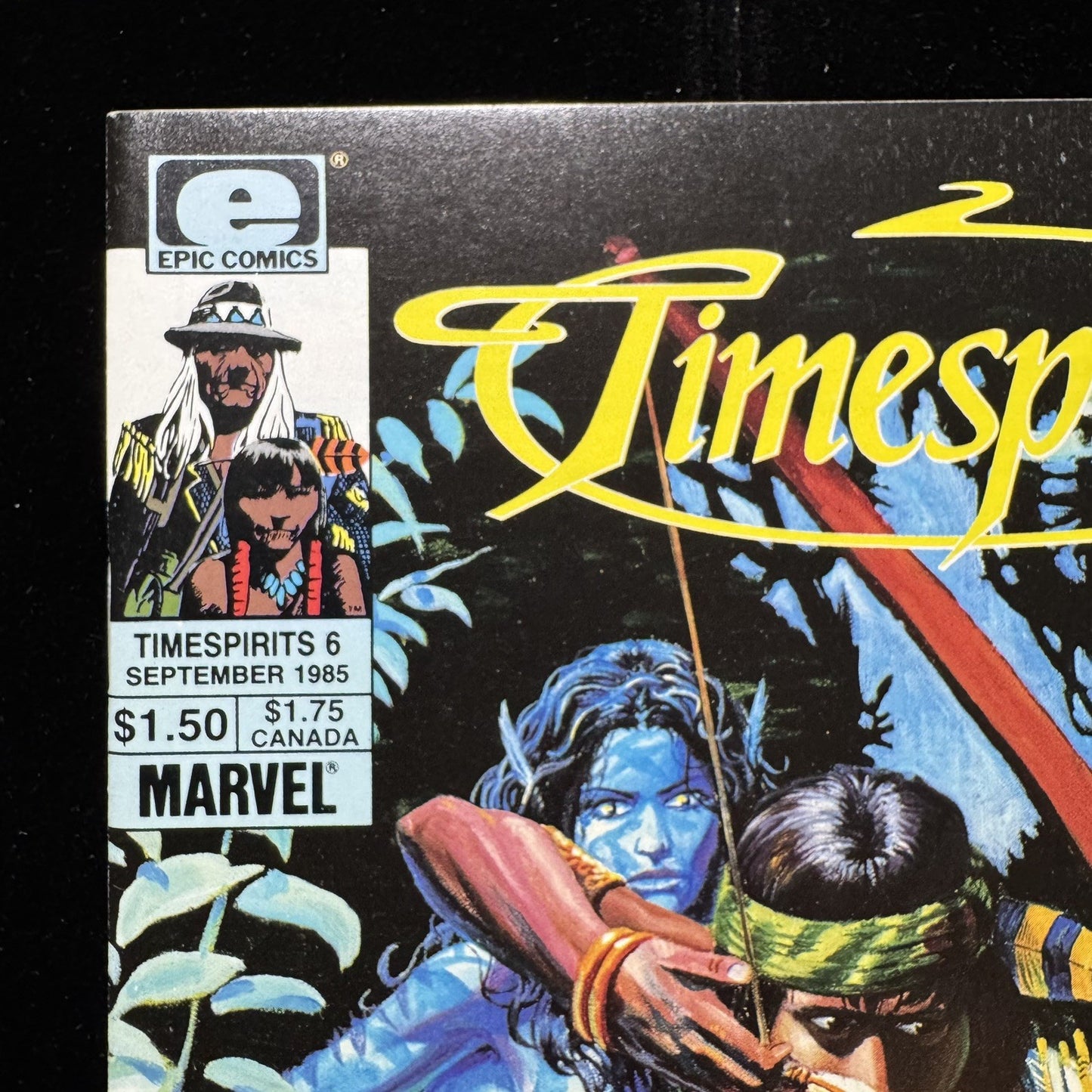 Timespirits 6/ Copper Age Epic/Marvel Comics 1984/ 9.4