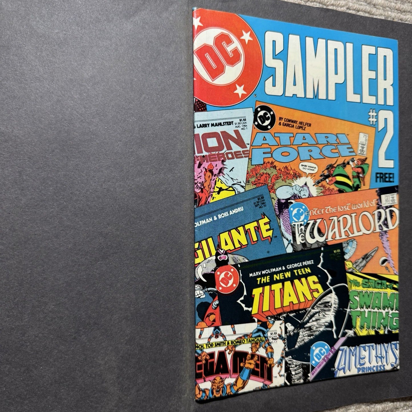 Dc Sampler 2 - Copper Age Dc Comics 1984