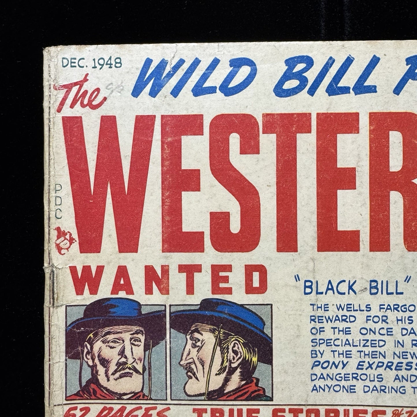 Westerner 17 - Golden Age Orbit-Wanted Comics 1948