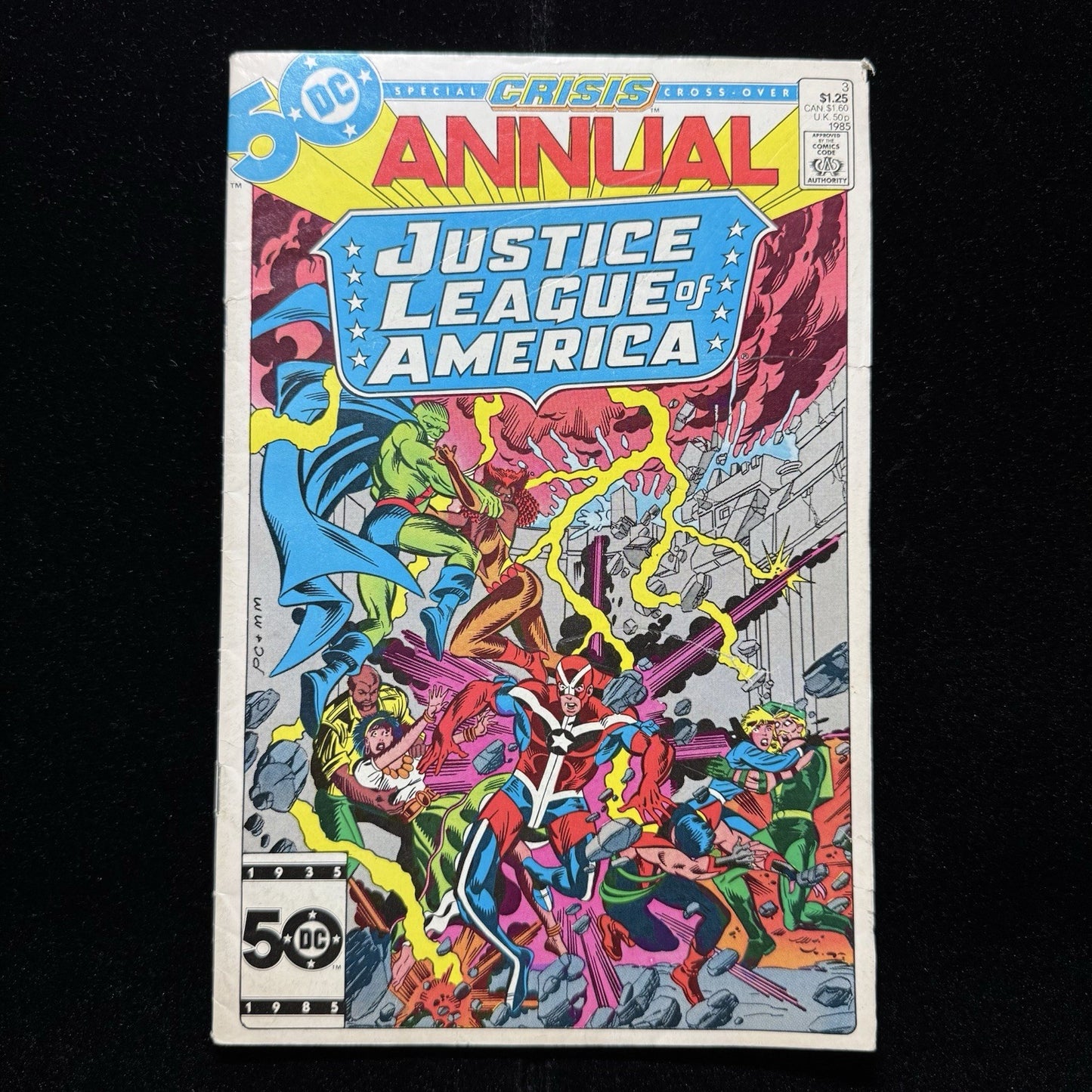 Justice League Of America Annual 3 - Copper Age Dc Comics 1985