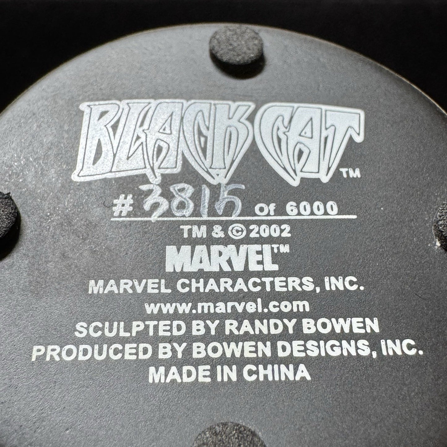 Bowen Designs - Black Cat 3815/6000 - Marvel Mini Bust 2002