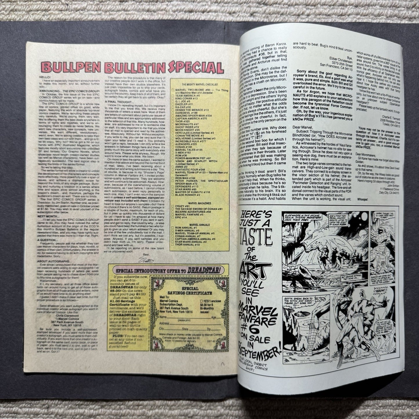 Micronauts 47 - Bronze Age Marvel Comics 1982