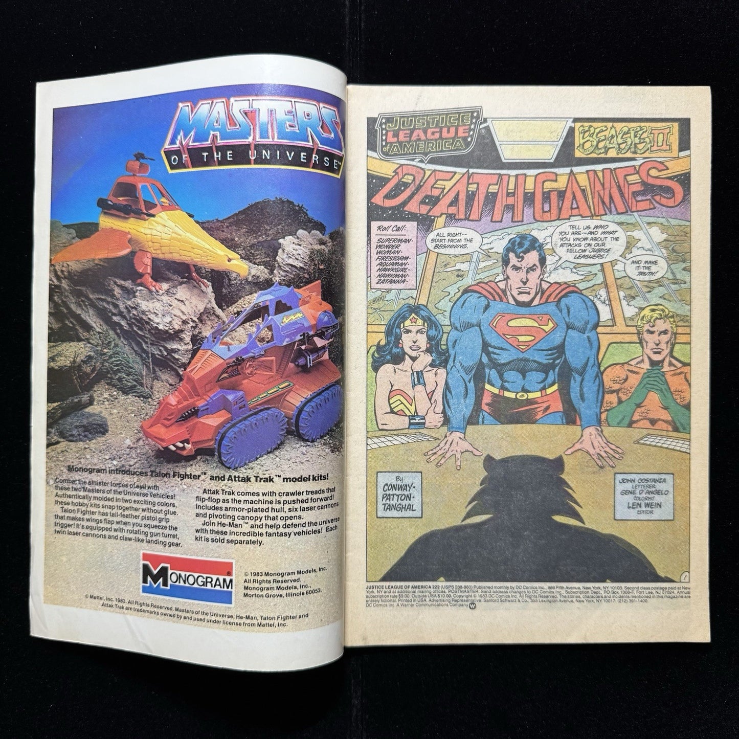 Justice League 222 - Copper Age Dc Comics 1984