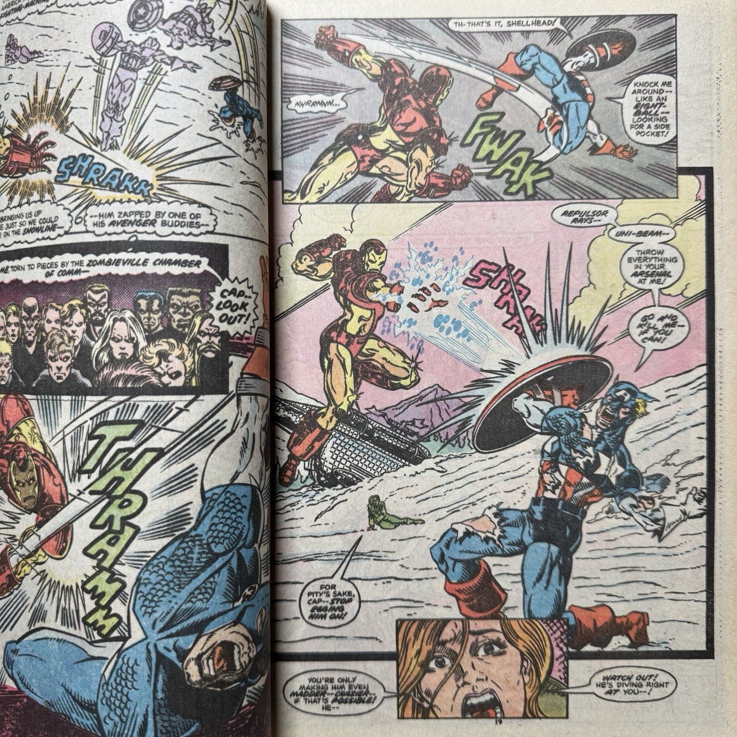Captain America Annual 9 - Copper Age Marvel Comics 1990