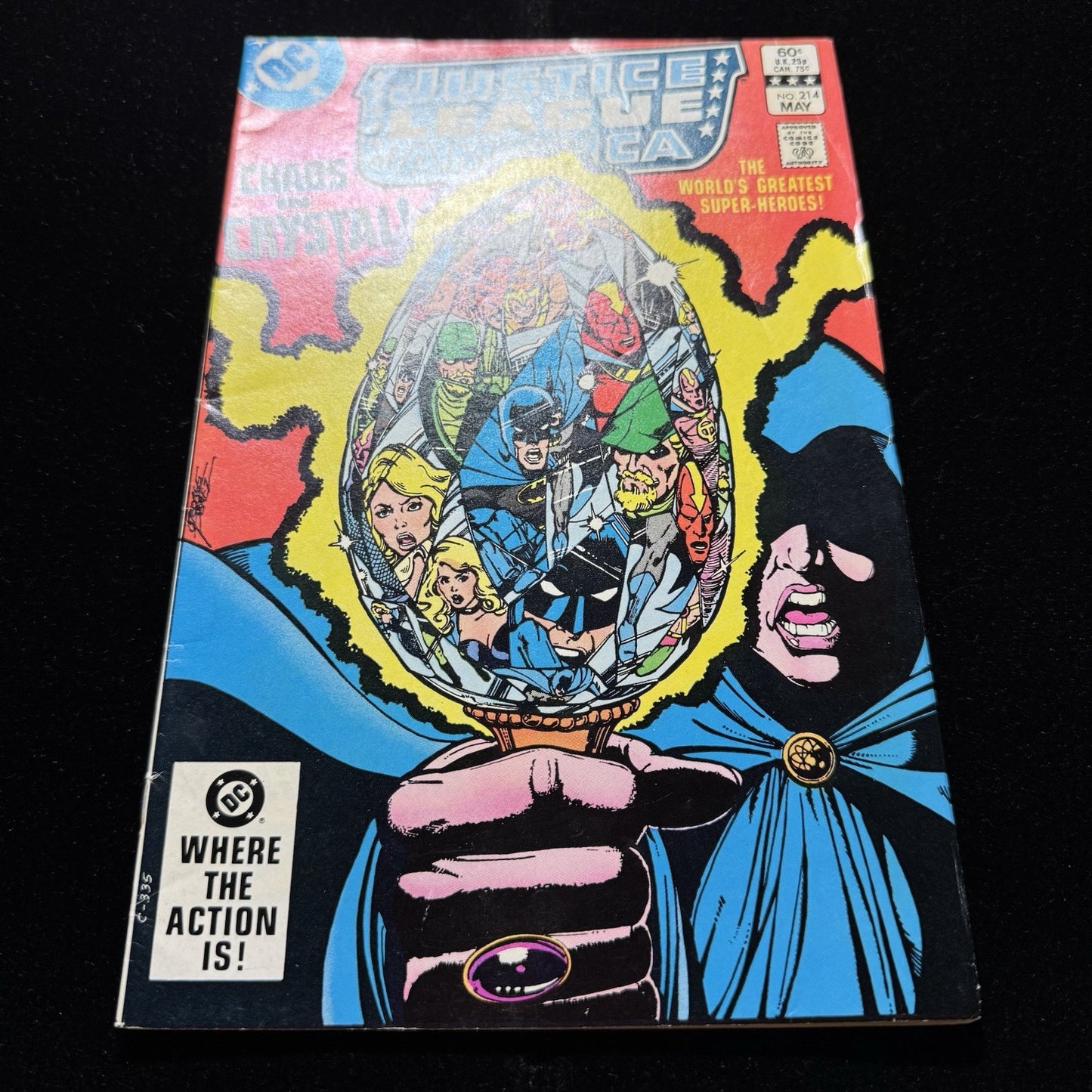 Justice League 214 - Bronze Age Dc Comics 1983