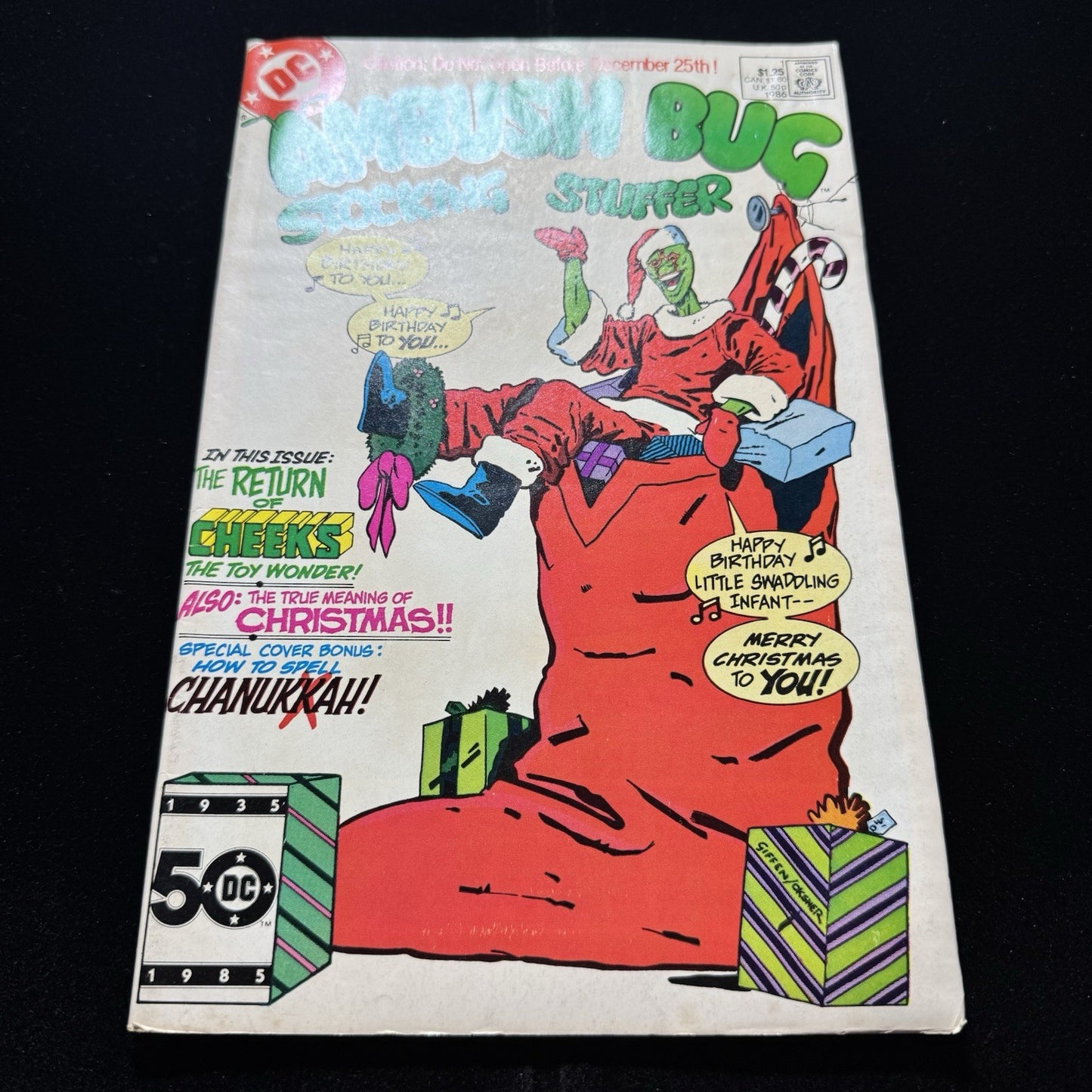 Ambush Bug: Sticking Stuffer 1 - Copper Age Dc Comics 1986