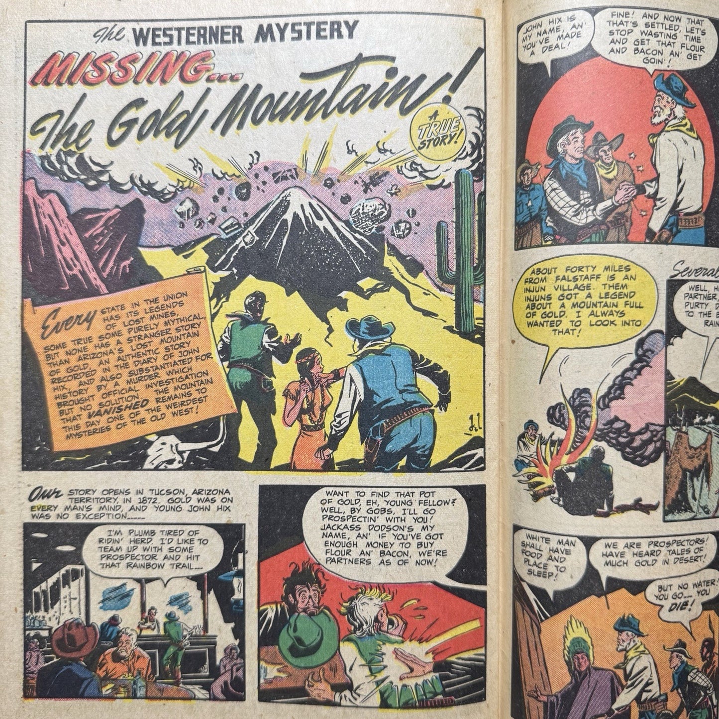 Westerner 15 - Golden Age Orbit-Wanted Comics 1948
