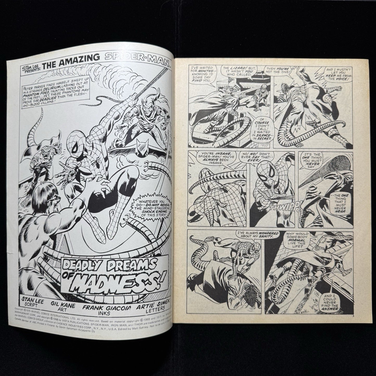 Spider-Man Comics Weekly 138 - Bronze Age Marvel Uk Comics 1975