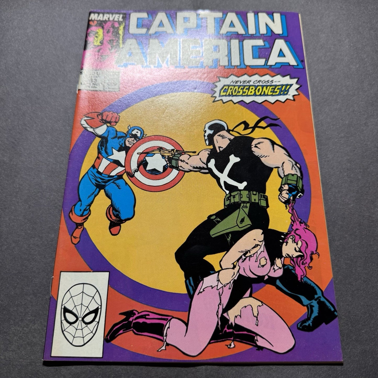 Captain America 363 - Copper Age Marvel Comics 1989