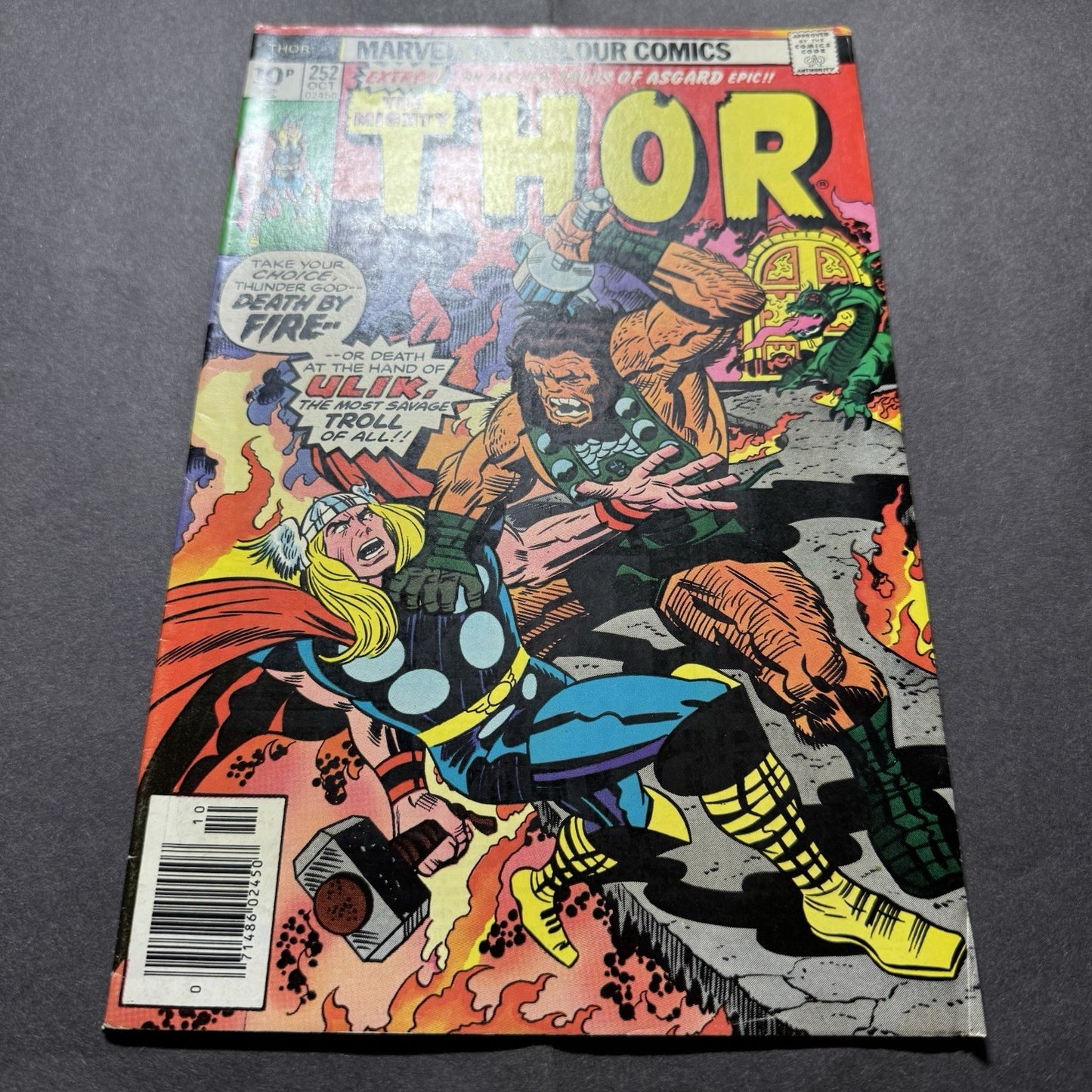 Thor 252 - Bronze Age Marvel Comics 1976