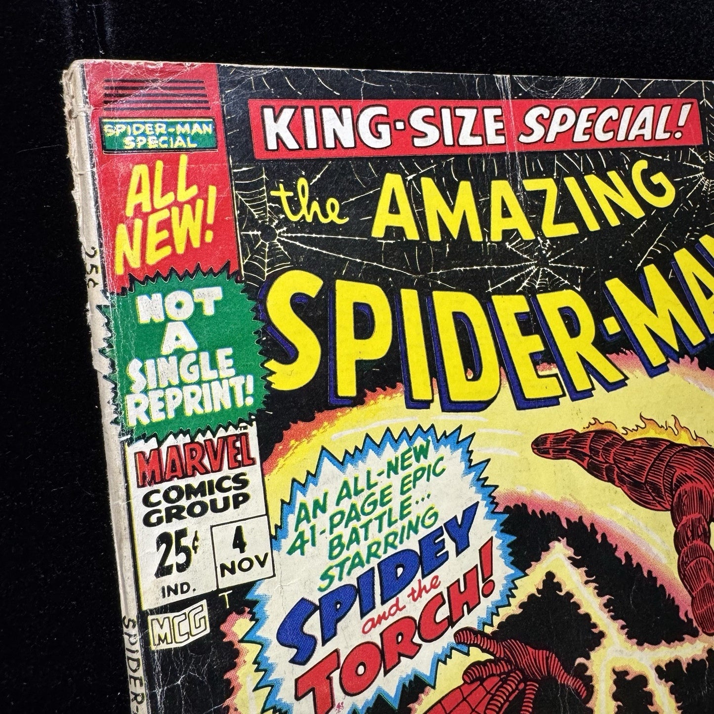 Amazing Spider-Man Annual 4 - 3rd App Mysterio - Silver Age Marvel Comics 1967