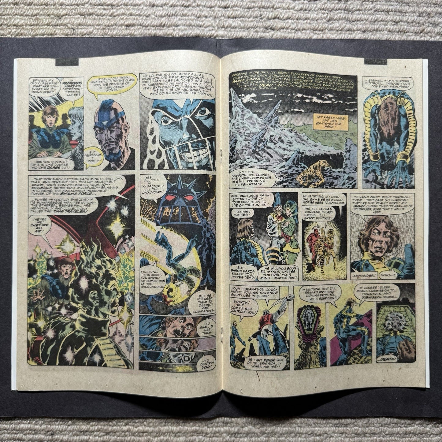 Micronauts 24 - Bronze Age Marvel Comics 1980