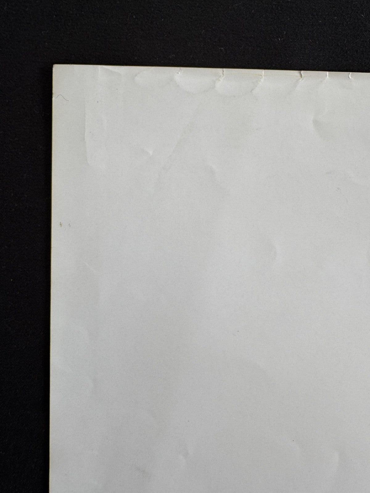 The Seventh Sign 1988 - Very Rare UK Quad Teaser Poster Original - Folded