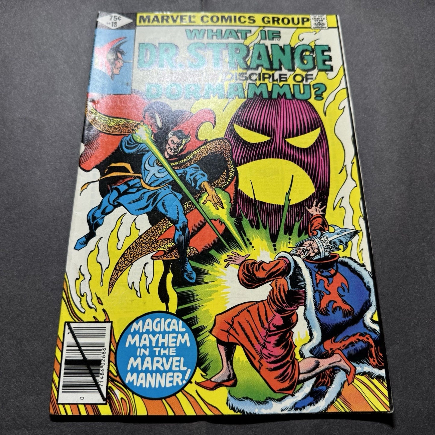What If 18 - 1st Appearance Evil Doctor Strange - Bronze Age Marvel Comics 1979