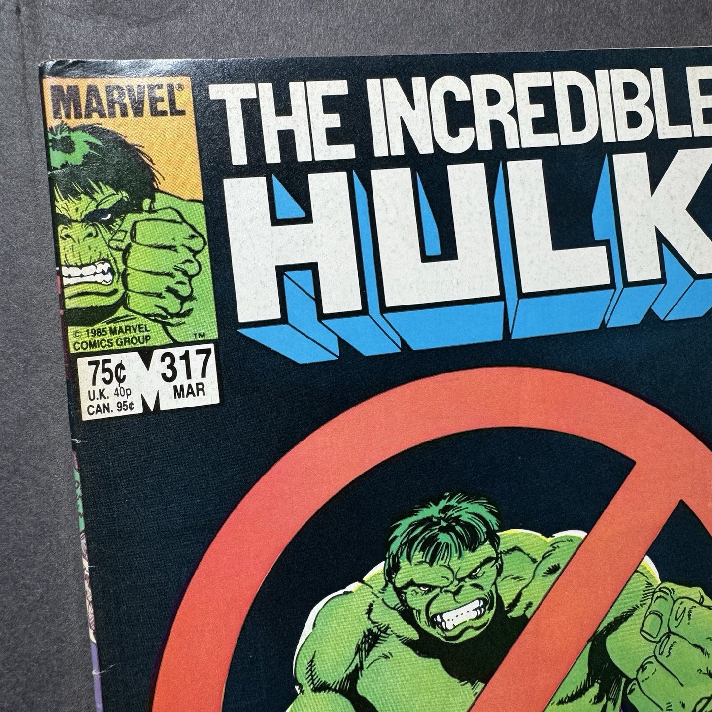 Incredible Hulk 317/ Copper Age Marvel Comics 1986