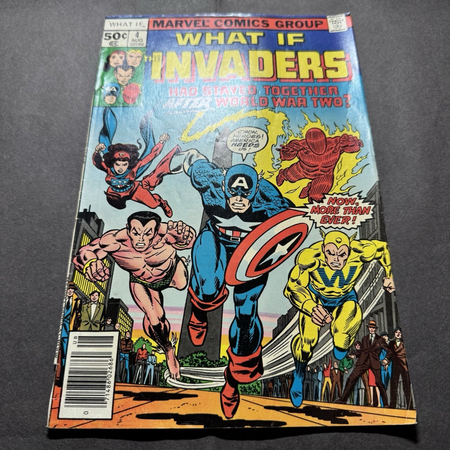 What If 4 - Origin And Death Of Spirit 76 - Bronze Age Marvel Comics 1977