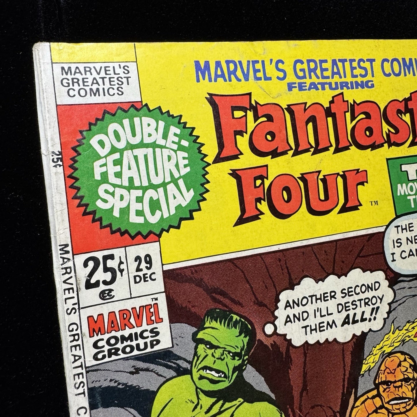 Marvel Greatest Comics 29 - Reprint Of FF 12 - Bronze Age Marvel Comics 1970