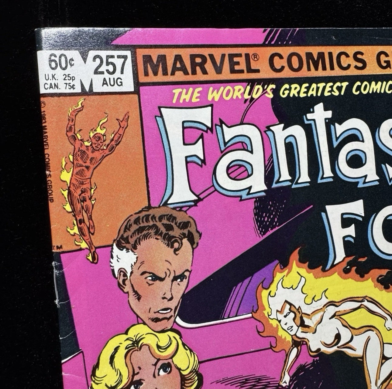 Fantastic Four 257 - Bronze Age Marvel Comics 1983