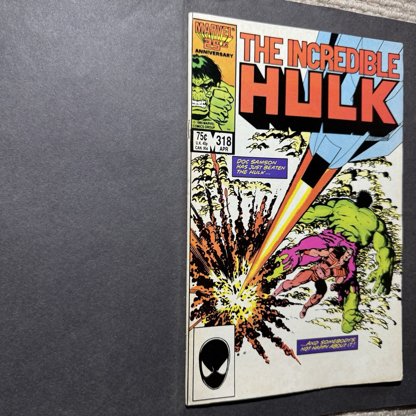 Incredible Hulk 318/ Copper Age Marvel Comics 1986