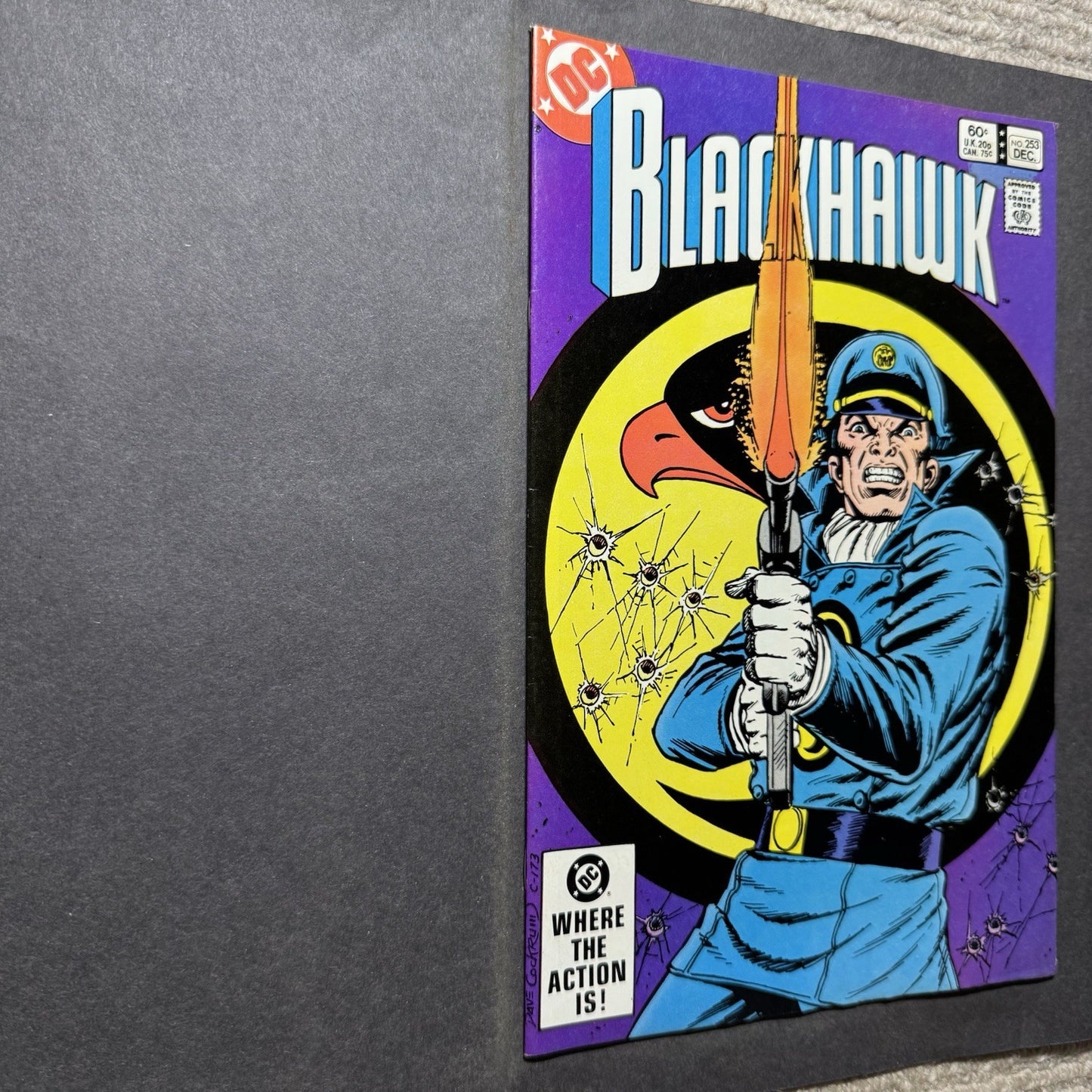 Blackhawk 253 - Bronze Age Dc Comics 1982