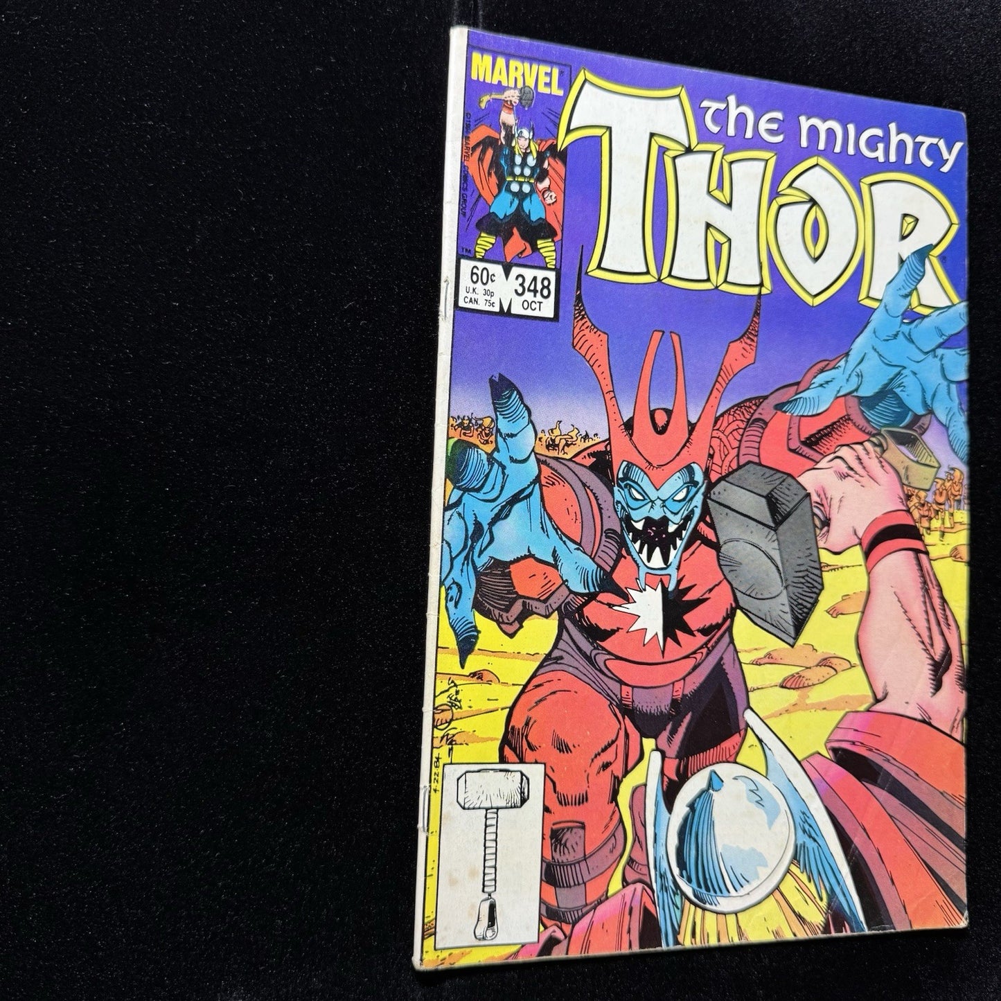 Thor 348 - Copper Age Marvel Comics 1984