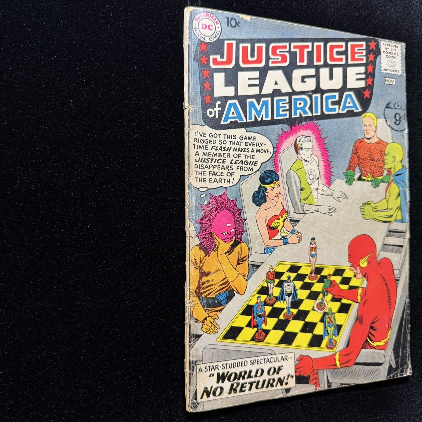 Justice League Of America 1 - 1st Solo Justice League Title - Silver Age Dc 1960