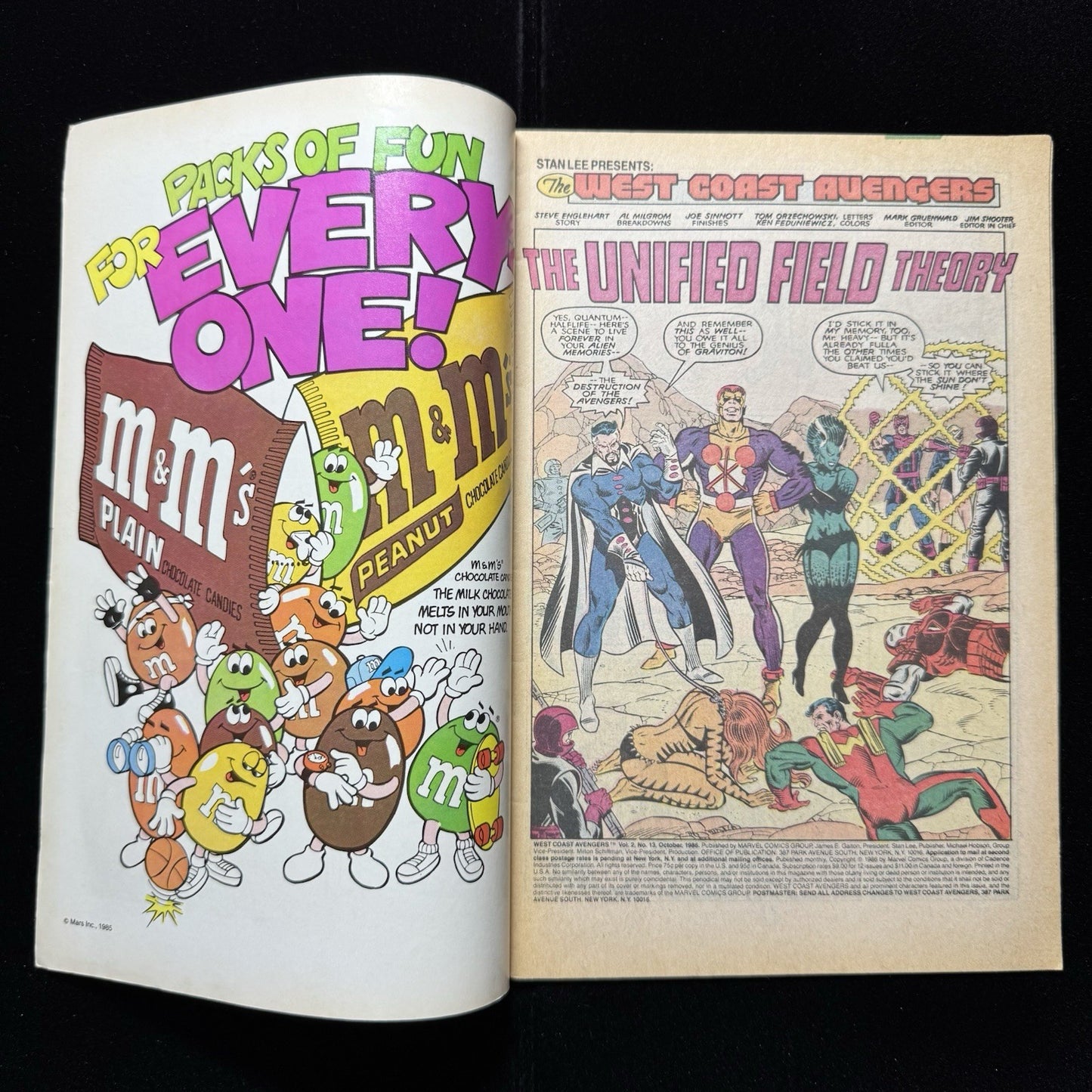 West Coast Avengers 13 - Copper Age Marvel Comics 1986