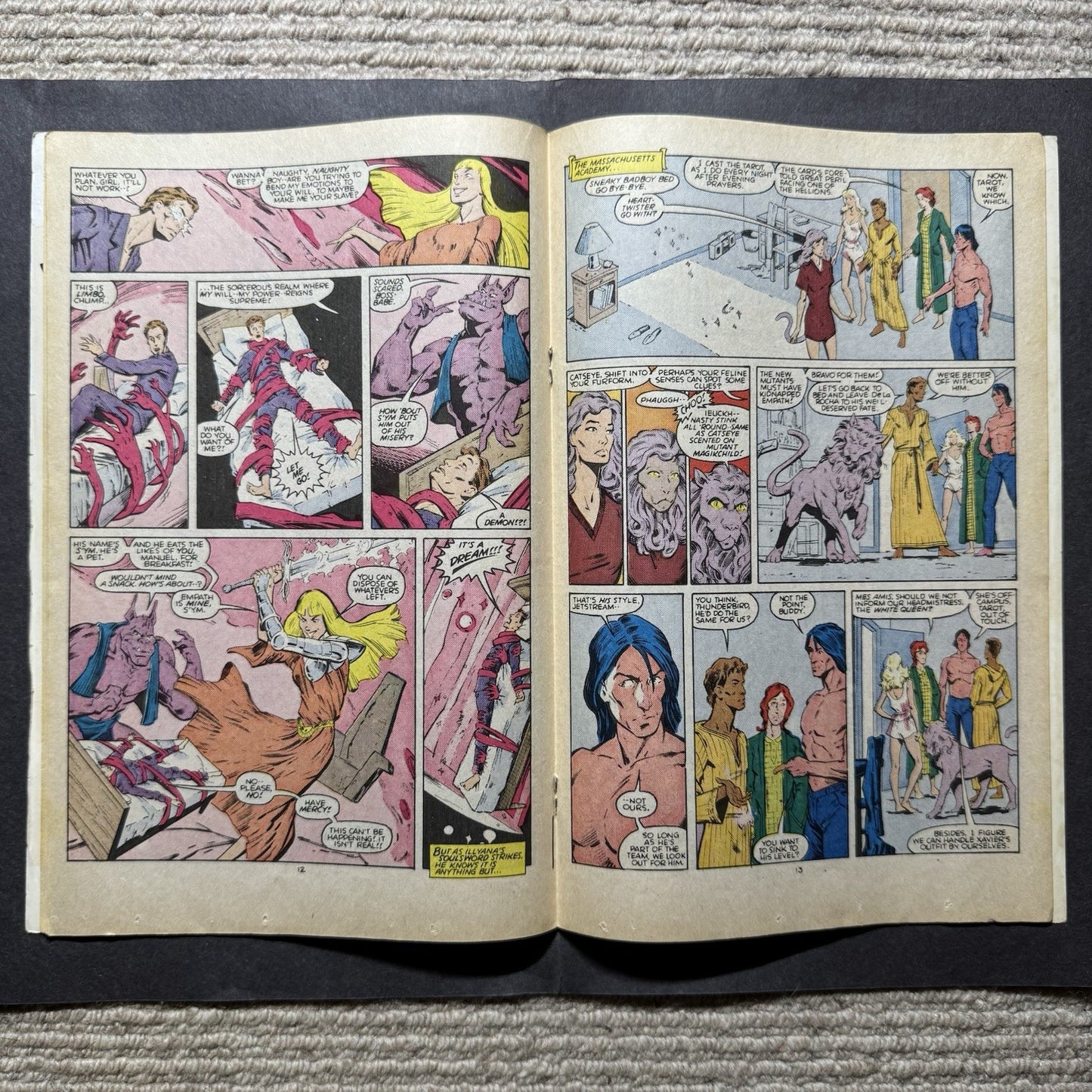 New Mutants 43 - Copper Age Marvel Comics 1986